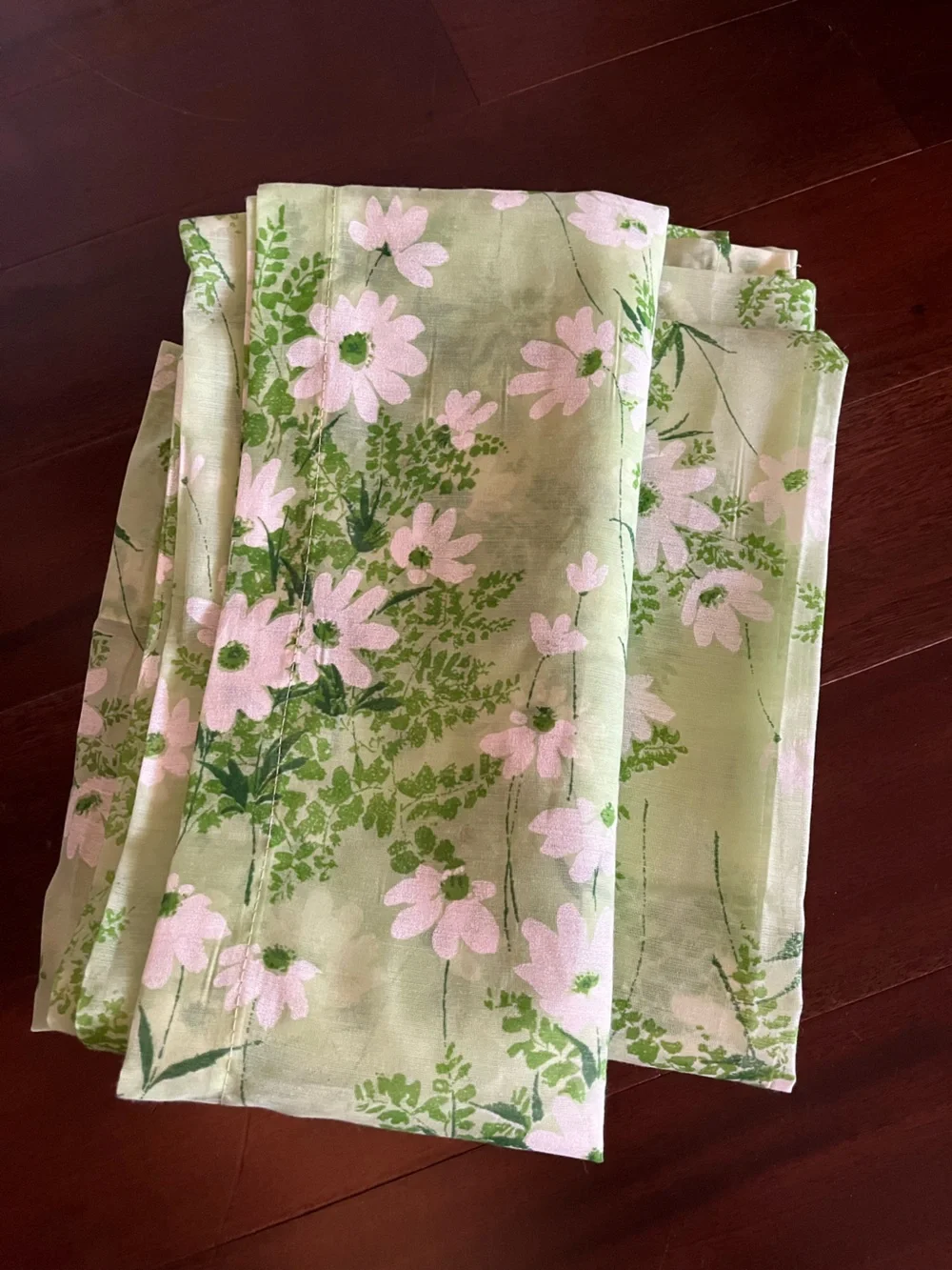 Fashion Manor Daisy Floral Vintage Curtains Penn Prest JC Penney